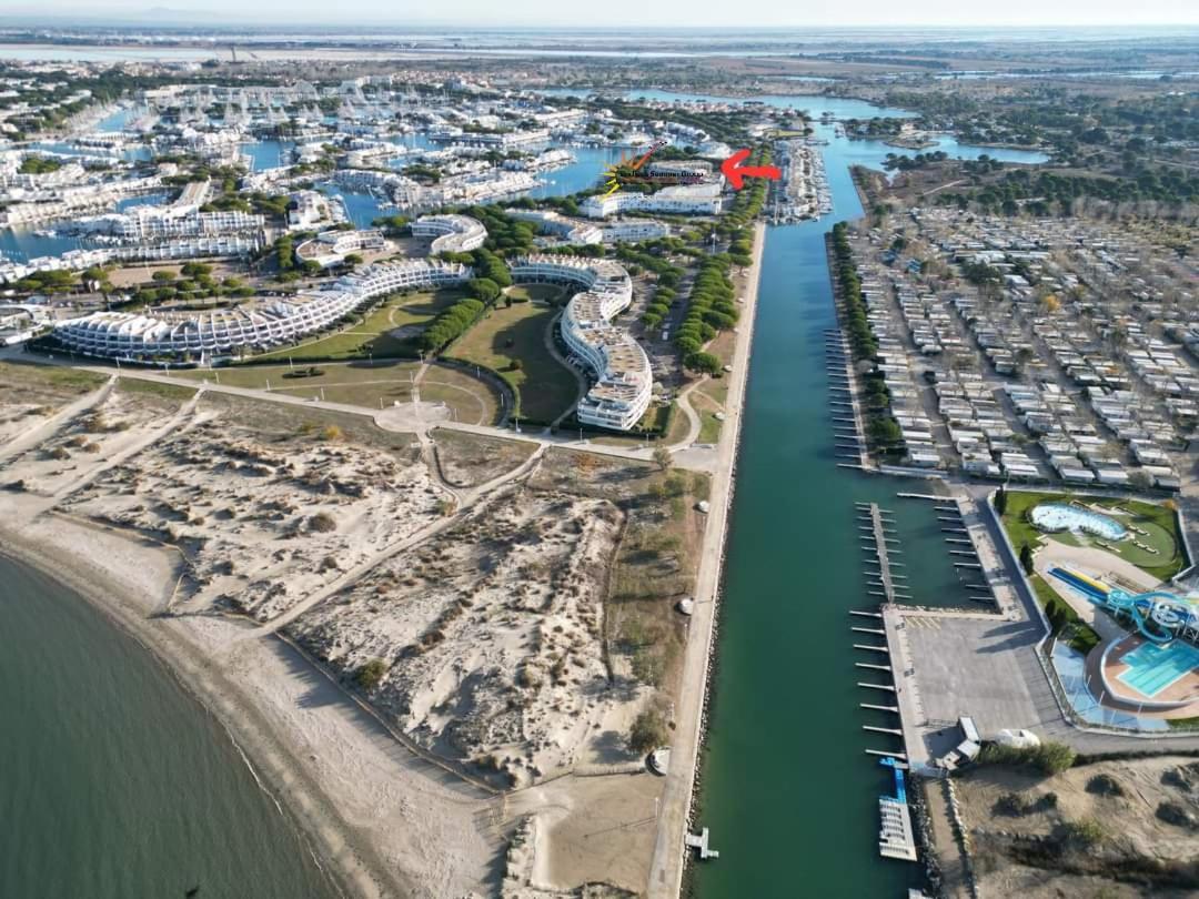 Studio 237 Port Camargue, Piscine, Climatisation, 2 Personnes Le Grau-du-Roi Exteriör bild