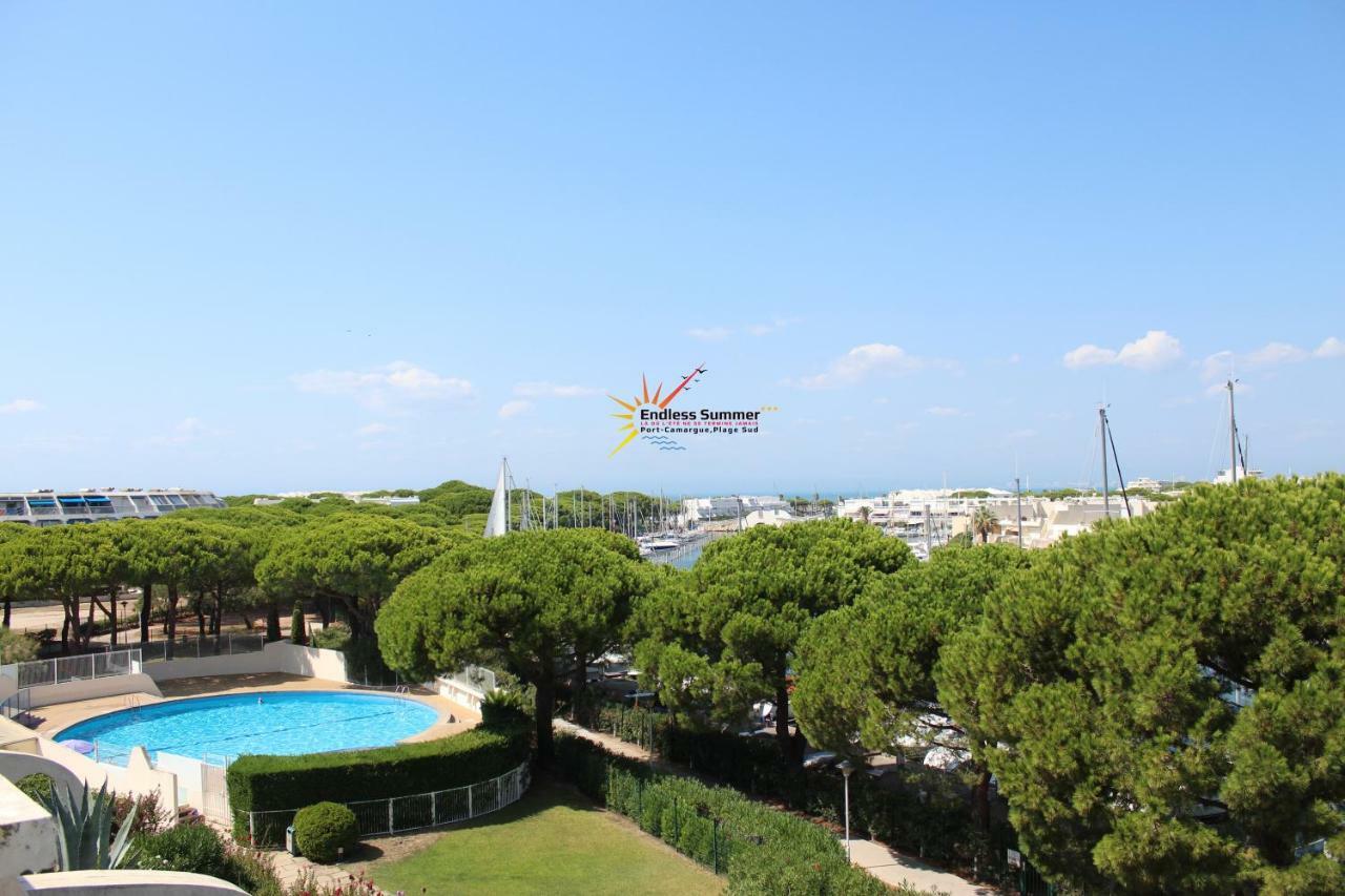 Studio 237 Port Camargue, Piscine, Climatisation, 2 Personnes Le Grau-du-Roi Exteriör bild